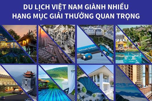 Du lịch Việt Nam giành nhiều hạng mục giải thưởng quan trọng
