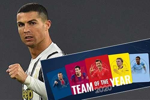 Ronaldo và 10 ngôi sao Bayern được đề cử vào đội hình hay nhất năm của UEFA