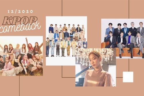 Kpop tháng 12 có gì hot: SM tấn công với 4 đại diện, nhóm nhạc gen 4 áp đảo