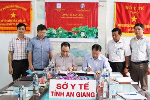 An Giang tiếp nhận phần mềm hồ sơ sức khỏe điện tử của Bộ Y tế