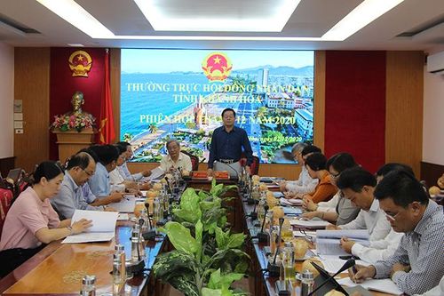Phiên họp Thường trực HĐND tỉnh Khánh Hòa tháng 12
