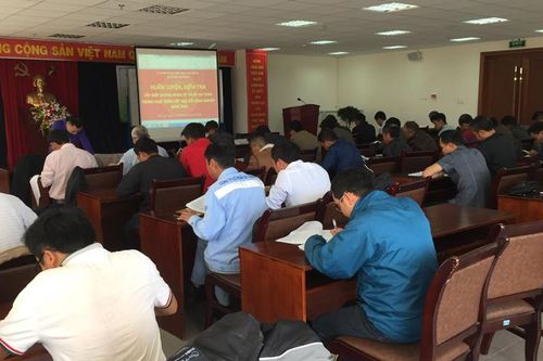 Huấn luyện, kiểm tra, cấp giấy chứng nhận huấn luyện kỹ thuật an toàn Vật liệu nổ công nghiệp năm 2020