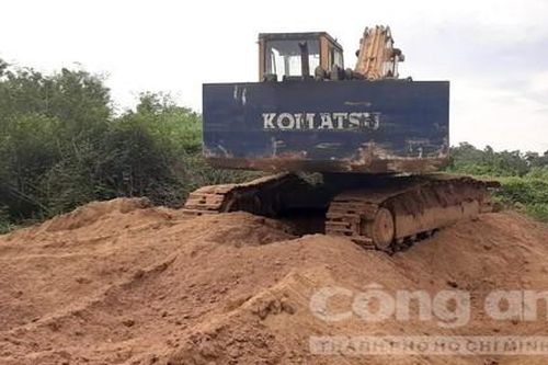Vụ cát lậu phát hiện gần UBND xã: Tang vật 'biến mất'