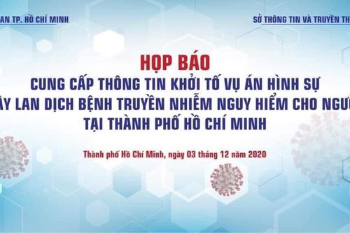 Công an TP Hồ Chí Minh khởi tố vụ án liên quan đến bệnh nhân 1342 vi phạm quy định cách ly