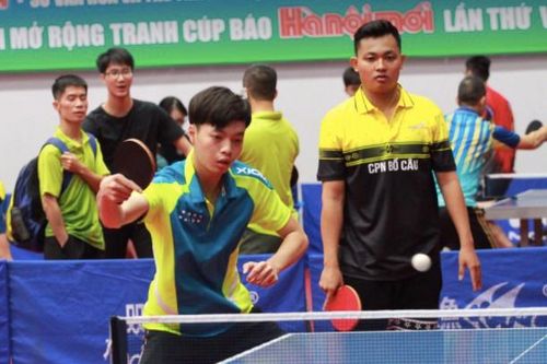 Khởi tranh giải bóng bàn tranh cúp Báo Hànôịmới 2020