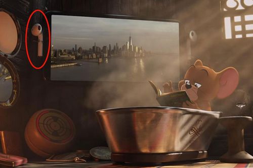 AirPods, smartphone xuất hiện trong trailer 'Tom & Jerry'