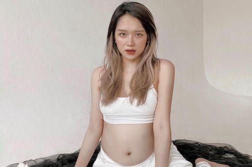 Hot girl Tâm Xíu mang bầu vẫn ăn mặc sành điệu
