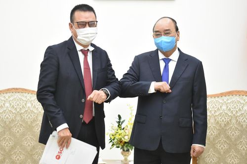 Thủ tướng tiếp nhà đầu tư Tổ hợp Hóa dầu miền Nam