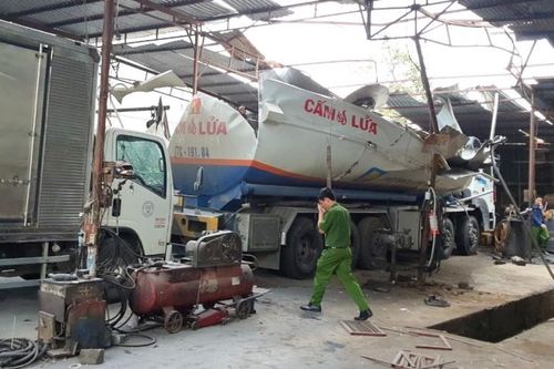 Một người tử vong trong vụ xe bồn phát nổ ở Pleiku