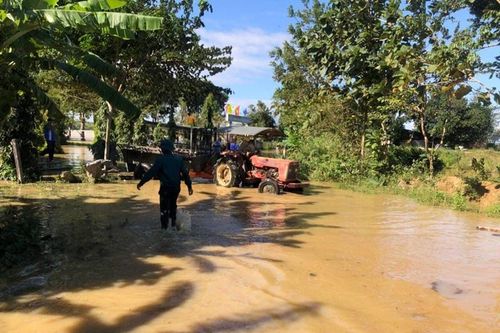 Nhiều địa phương ở Đắk Nông ngập chìm trong nước