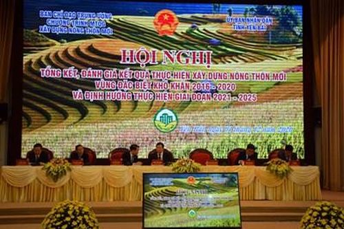 Xây dựng nông thôn mới ở vùng đặc biệt khó khăn cần có cách làm sáng tạo