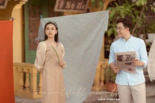 Chuyện tình của Ngạn và Hà Lan được tái hiện qua bộ ảnh đầy chất thơ