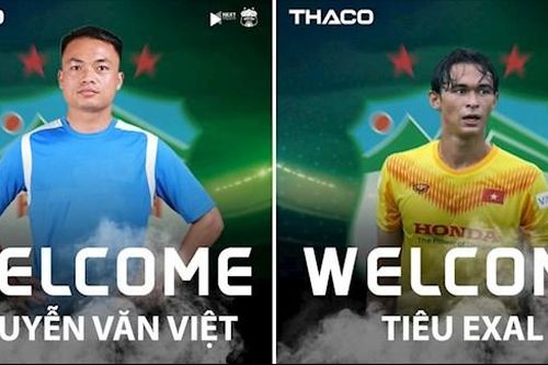 Chuyển nhượng V.League: HAGL ra mắt 2 tuyển thủ trước ngày hội quân