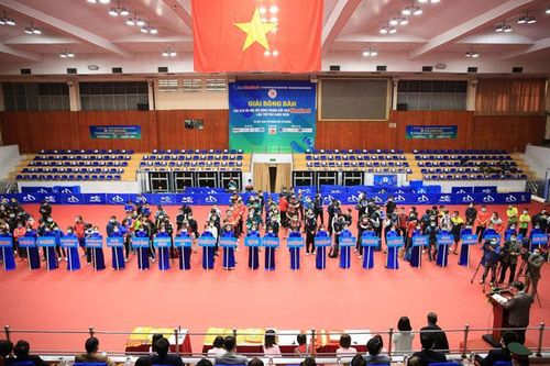 Khai mạc giải bóng bàn tranh Cúp Báo Hànôịmới
