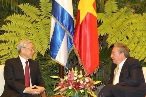 Lãnh đạo Đảng, Nhà nước gửi điện mừng đến lãnh đạo Cu-ba