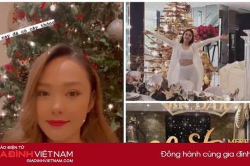 Sao Việt trang hoàng đón Giáng sinh: Cường Đô la chơi trội, Ngọc Trinh khoe cây thông 'độc nhất vô nhị'
