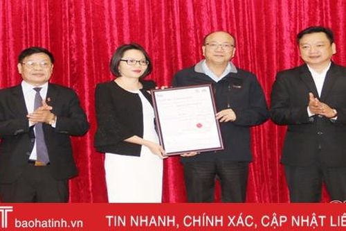Formosa Hà Tĩnh đón nhận chứng nhận ISO về hệ thống quản lý môi trường