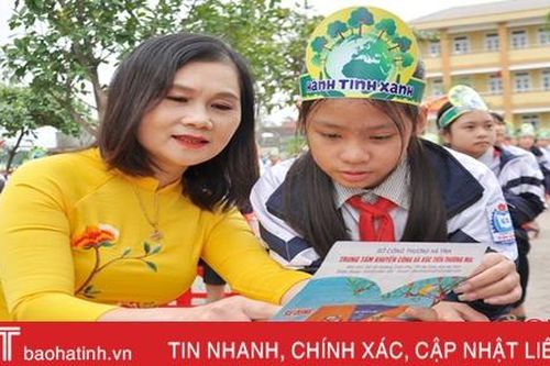 Học sinh Hà Tĩnh hiểu nhiều hơn về tiết kiệm năng lượng