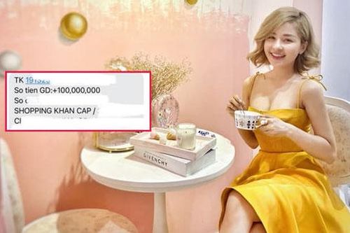 Than buồn, hot girl Trâm Anh được bạn trai chuyển thẳng 100 triệu với lời nhắn 'shopping khẩn cấp'