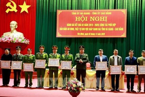 Đảm bảo an ninh trật tự khu vực giáp ranh hai tỉnh Hà Giang - Cao Bằng