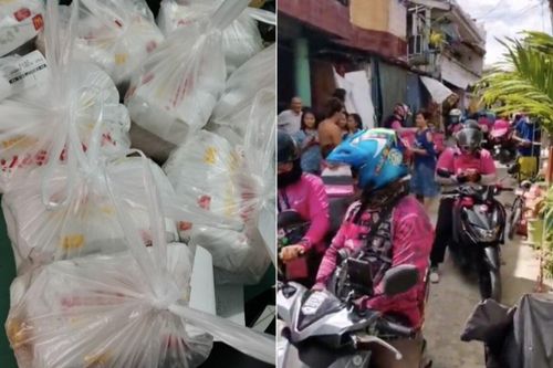 Thấy 42 shipper tới giao đồ ăn trước cửa, khách hàng khóc lóc sợ hãi khi biết sự thật