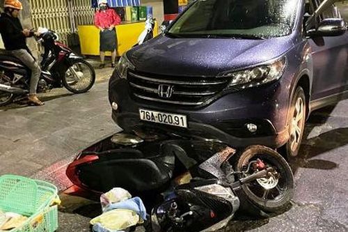 Quảng Ngãi: Nữ tài xế tông sản phụ bị tước bằng lái và phạt 46 triệu đồng