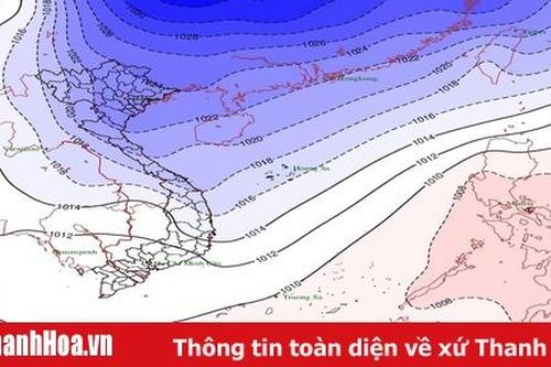 Không khí lạnh tăng cường, nhiệt độ thấp nhất tại Thanh Hóa từ 12 - 14 độ C