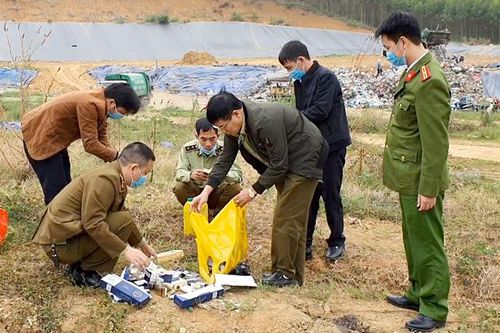 Tiêu hủy 85 bao thuốc lá điếu nhập lậu
