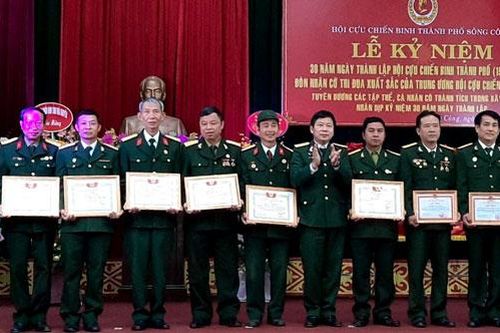 Hội Cựu chiến binh T.P Sông Công: Kỷ niệm 30 năm thành lập