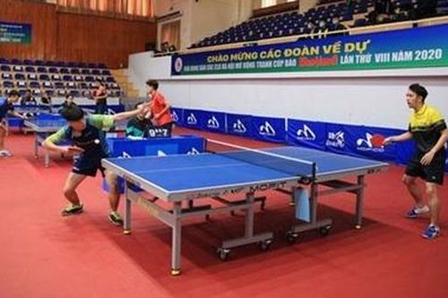 300 VĐV tranh tài tại giải bóng bàn tranh Cúp Báo Hànôịmới