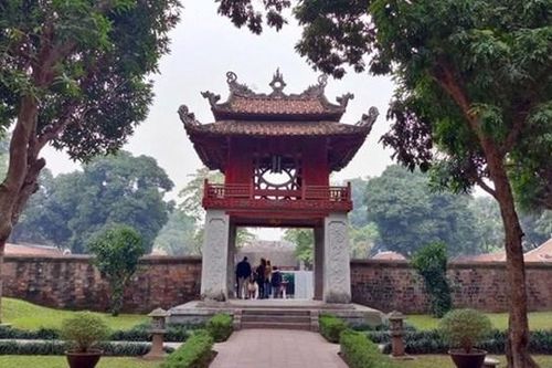 Ký họa Văn Miếu - Quốc Tử Giám