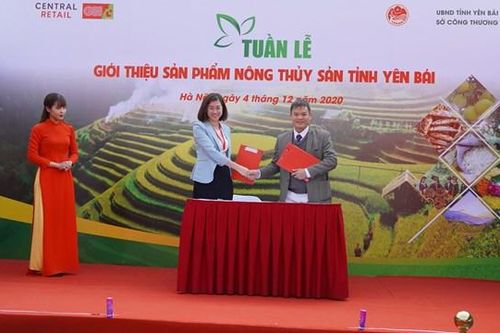Nông, thủy sản tỉnh Yên Bái về Hà Nội