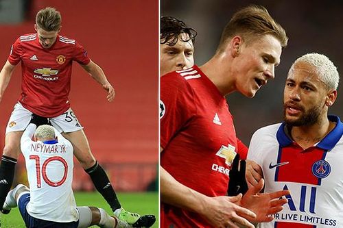 Neymar nổi thói côn đồ, đòi 'tẩn' McTominay của MU