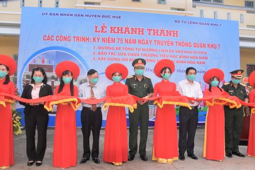 Quân khu 7 đầu tư trên 5,5 tỷ đồng xây dựng công trình đền ơn đáp nghĩa