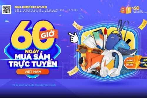 Khởi động '60 giờ mua sắm trực tuyến Việt Nam 2020'