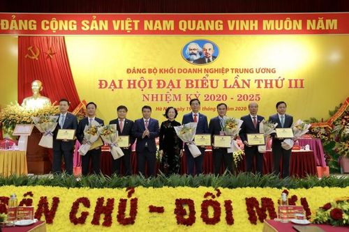 Tổ chức lễ gắn biển hai công trình Dầu khí chào mừng Đại hội Đại biểu Toàn quốc lần thứ XIII của Đảng