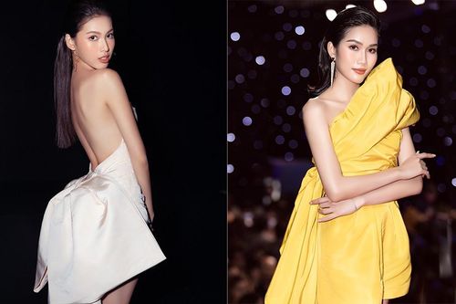 Á hậu Phương Anh lột xác, Á hậu Ngọc Thảo khoe lưng trần nóng bỏng trên thảm đỏ thời trang