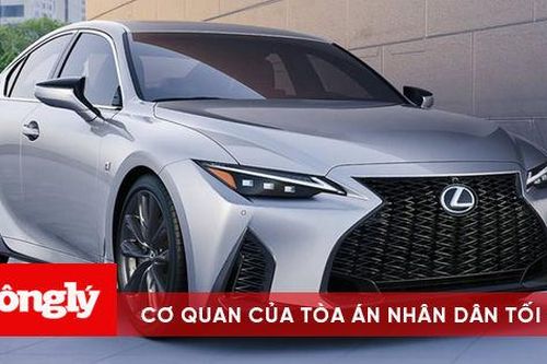 Lexus IS 2021 sắp ra mắt tại Việt Nam
