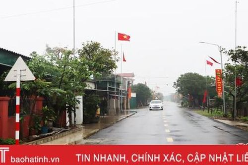 Xã lớn nhất Cẩm Xuyên tiến tới sáp nhập thôn