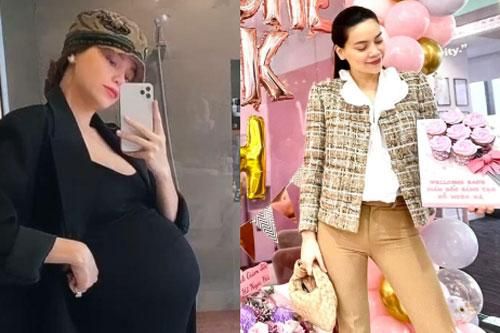 Hà Hồ hiếm hoi đăng ảnh cận body khi mang thai đôi trai gái, nhìn qua mới thấy tốc độ mẹ bỉm lấy lại dáng hậu sinh nở quá đỉnh
