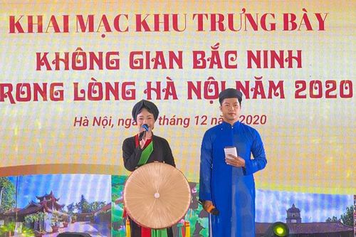 400 gian hàng trưng bày tại 'Không gian Bắc Ninh trong lòng Hà Nội năm 2020'