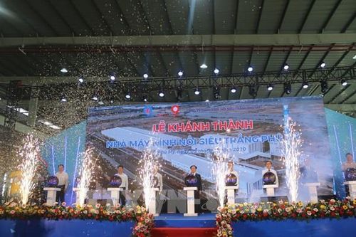 Khánh thành giai đoạn 1 Nhà máy kính nổi siêu trắng thân thiện với môi trường