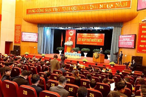Khai mạc kỳ họp thứ 11 HĐND tỉnh khóa XVIII