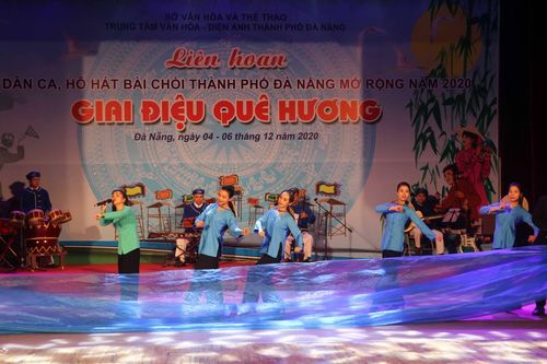 Liên hoan dân ca và hô hát bài chòi thành phố Đà Nẵng mở rộng năm 2020