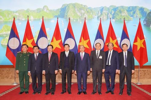 Chùm ảnh: Kỳ họp lần thứ 43 Ủy ban liên Chính phủ Việt Nam-Lào