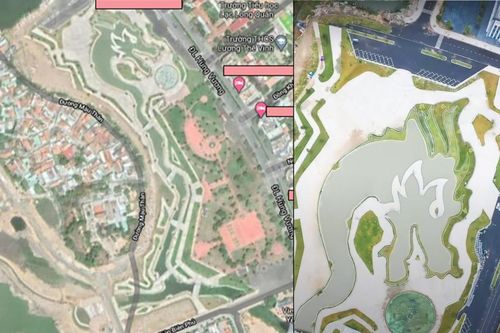 Địa điểm hình rồng khổng lồ tại Việt Nam nhìn rõ từ trên cao qua Google Maps gây sốt MXH