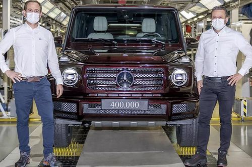 'Ông vua địa hình' Mercedes-Benz G-Class thứ 400.000 xuất xưởng