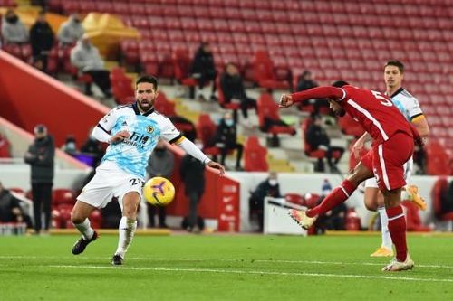 Liverpool 4-0 Wolves: Liverpool đòi lại vị trí nhì bảng với cùng 24 điểm