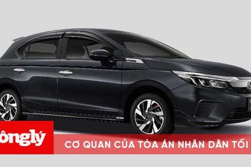 Honda City Hatchback 2021 có thêm gói phụ kiện Modulo