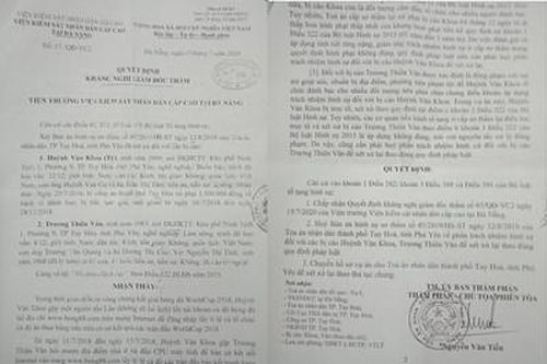 Tòa hủy án sơ thẩm để xét xử lại theo kháng nghị của Viện kiểm sát